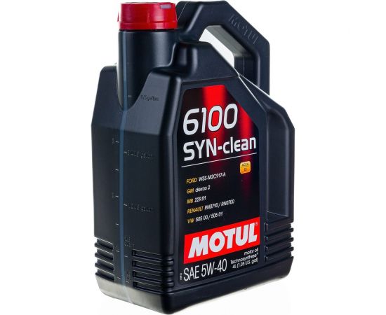 Моторное масло 6100 SYN-CLEAN 5W40 4 л MOTUL 107942 – изображение 3