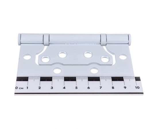 Стальная петля RUCETTI без врезки, белая RFH-100х75х2,5 W 9012549 – изображение 3