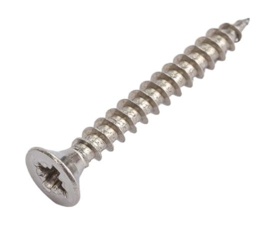 Универсальный саморез Невский Крепеж 3,0x25, пот. гол., нерж. сталь А2, 15 шт. 822994 – изображение 3