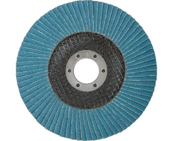 Круг лепестковый торцевой циркониевый 125 мм, р120 vertextools 13125-120 – изображение 3
