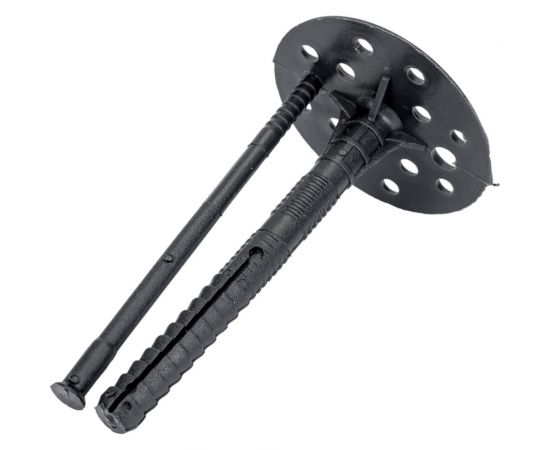 Дюбель с пласт. гвоздем для утеплителя Стройбат 10x100, 20 шт. 575910 – изображение 3