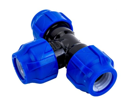 Компрессионный тройник VALFEX ПНД, 20-20-20 1210012202020 – изображение 3