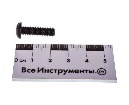 Винт ЦКИ ISO 7380, М6х20 пр. 10.9, ОКС, 100 шт 61334 – изображение 3