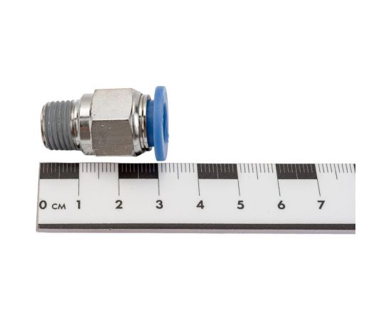 Фитинг цанговый прямой с наружной резьбой 1/4M для трубки диаметром 10 мм SHPI PC 10-R02 – изображение 4