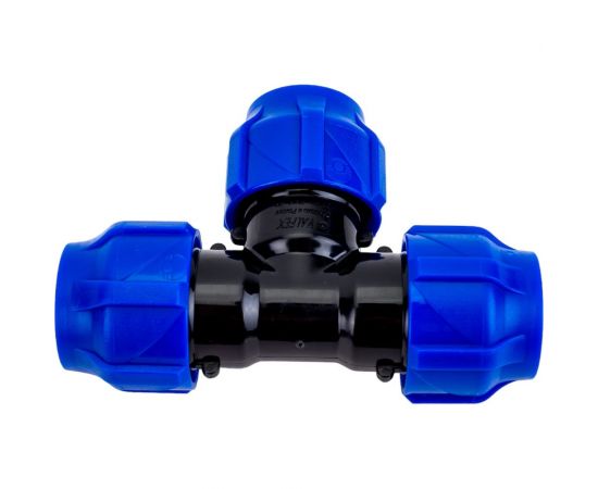 Компрессионный тройник VALFEX ПНД, 20-20-20 1210012202020 – изображение 4