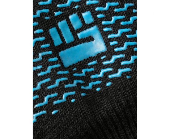 Плотные трикотажные перчатки Фабрика перчаток, с ПВХ, 10 класс, 6 нитей, черные, р.L 6-10-ПЛ-ЧЕР-(L) – изображение 4