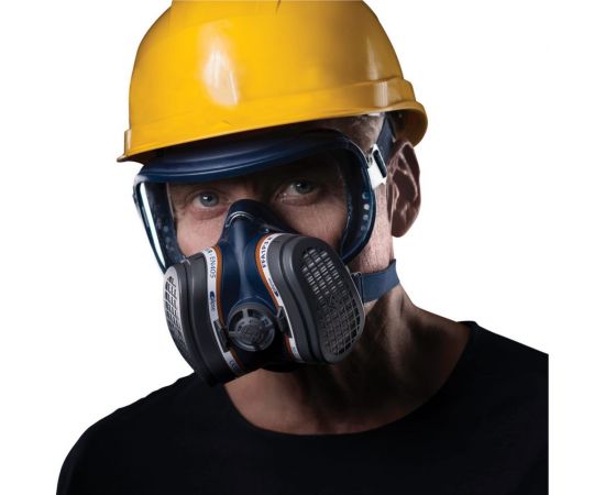 Респиратор - полумаска с защитой зрения GVS Elipse Integra A1P3, размер M/L SPR401IFUB – изображение 5