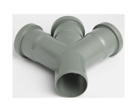 Крестовина Flextron D 50x50x50 мм, 45 градусов, для внутренней канализации 148073 – изображение 6