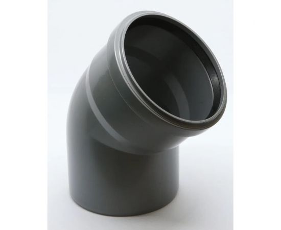 Отвод Flextron D 110 мм 45 градусов, для внутренней канализации 141123 – изображение 7