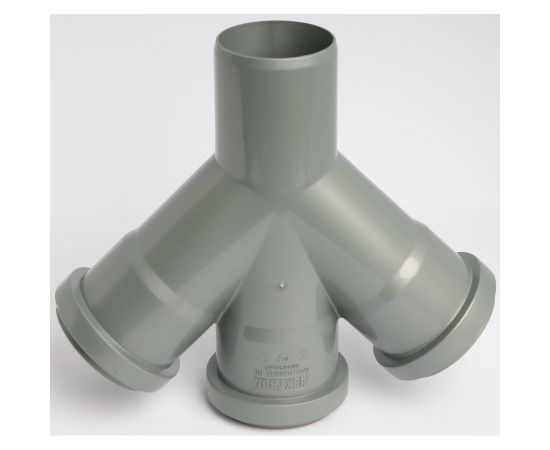 Крестовина Flextron D 50x50x50 мм, 45 градусов, для внутренней канализации 148073 – изображение 9