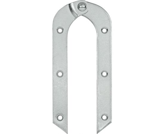 Петля изогнутая для лестниц 200x21x4 мм оцинкованная VORMANN 00032 200 Z 