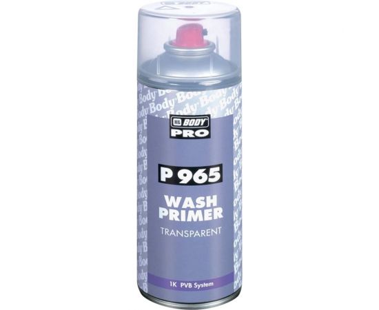 Аэрозольный грунт HB BODY 965 WASH PRIMER кислотный 1К прозр. 0,4л 5100000020 