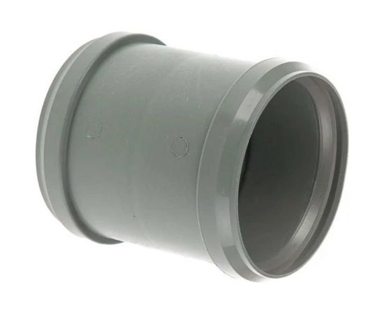 Двухраструбная муфта VALFEX 110 мм, внутренняя канализация 20106110 