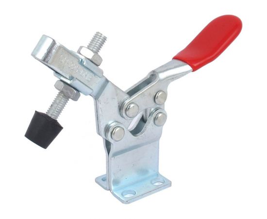 Механический зажим с горизонтальной ручкой, усилие 227кг Goodhand GH-225-DHB 