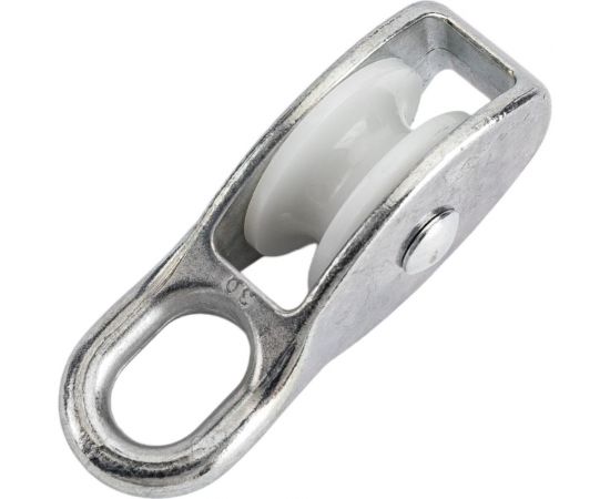 Одинарный блок для троса Tech-Krep оцинк. нейлон.шкив 30мм 125327 