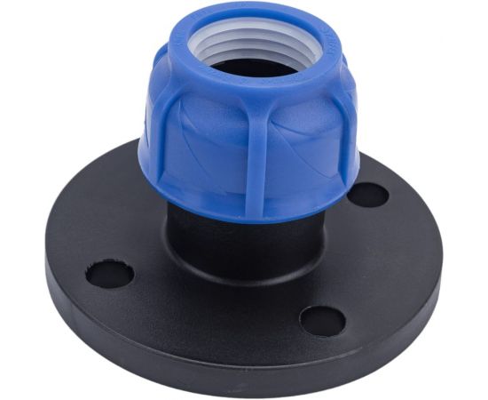 Фланец адаптер VALFEX ПНД пластиковый (фланцевое соединение) 50-2" 1210012750200 