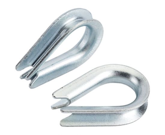 Коуш для стальных канатов КРЕП-КОМП DIN 6899 м3 20шт кск3мф 