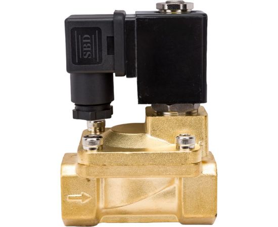 Электромагнитный клапан DN.ru VS2W-400N-PU-NC Ду20 Ру12 латунь пилотный G 3/4 НЗ NBR 220В D130-01271 – изображение 2