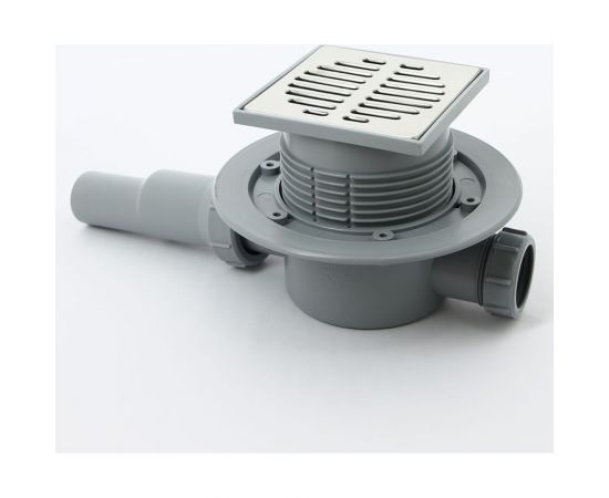 Трап для ванн McAlpine горизонтальный, d50 регулируемый (с сухим затвором) пакет MRFG3-PB – изображение 2