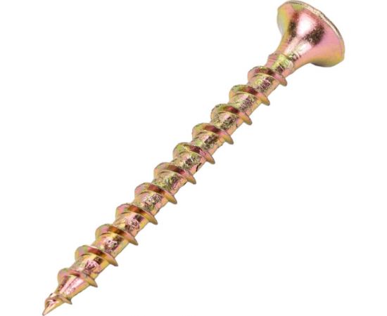 Саморезы МТК пот/г кр/ш жёлтый цинк, 3,5x41 400 шт. 113251 – изображение 2