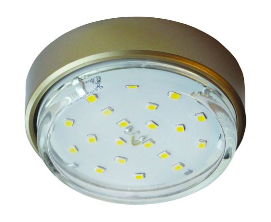 Накладной светильник Ecola GX53 DGX5318 Легкий золото 18x88 FG53FFECD – изображение 2