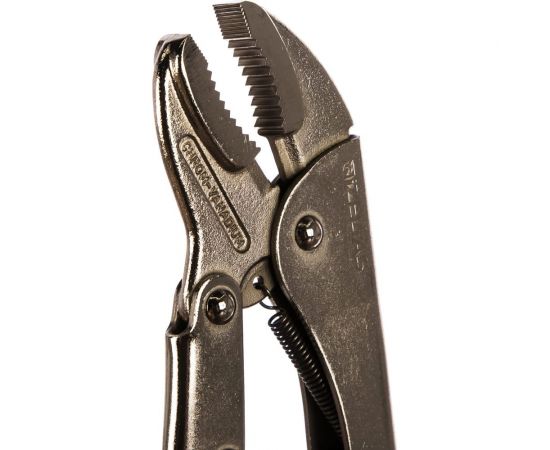 Универсальные тиски-струбцина с фиксатором 10"" L=250мм , IZELTAS2500110250 – изображение 2