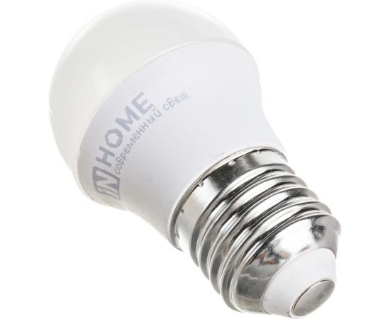 Светодиодная лампа IN HOME LED-ШАР-VC 8Вт 230В Е27 6500К 600Лм 4690612024905 – изображение 2