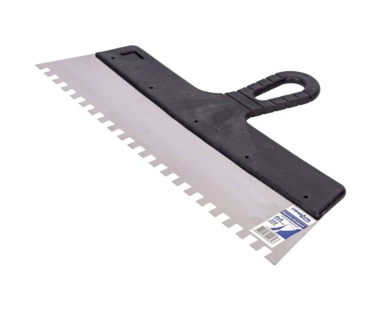 Зубчатый шпатель Управдом нержавеющий, 350 мм, размер зуба 8x8 мм 4100001892 – изображение 2