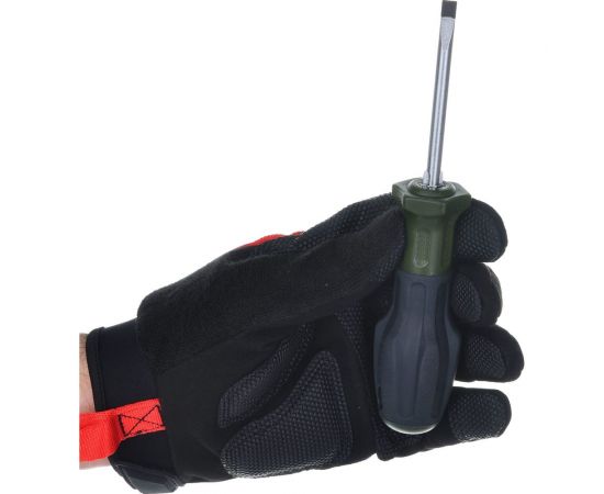 Переставная отвертка с двухкомпонентной рукоятью 80 мм SL6 x PH2 Дело техники 707375 – изображение 2