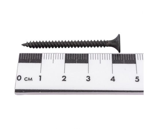 Саморезы Gigant 3,5x45, пот/г, ч/р, оксидир., 1 кг. 123615 – изображение 3