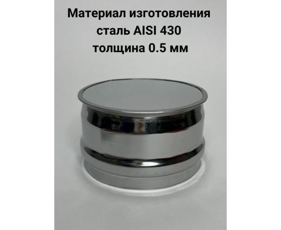 Глухая заглушка Прок наружная, диаметр 130 ПР010848 – изображение 3