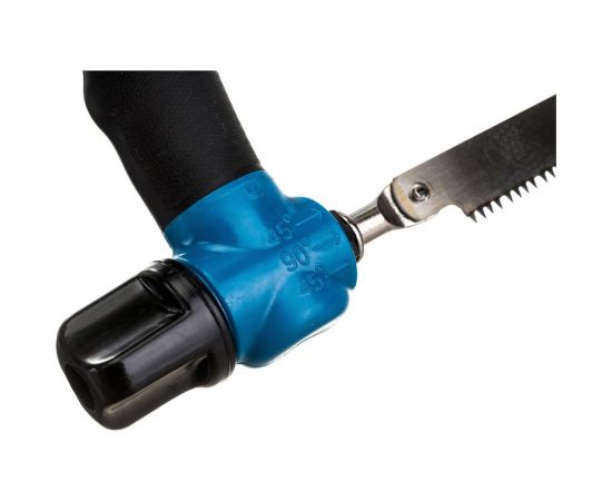 Универсальная ножовка HOEGERT TECHNIK 300 мм, в комплекте полотна по дереву и металлу HT3S277 – изображение 3