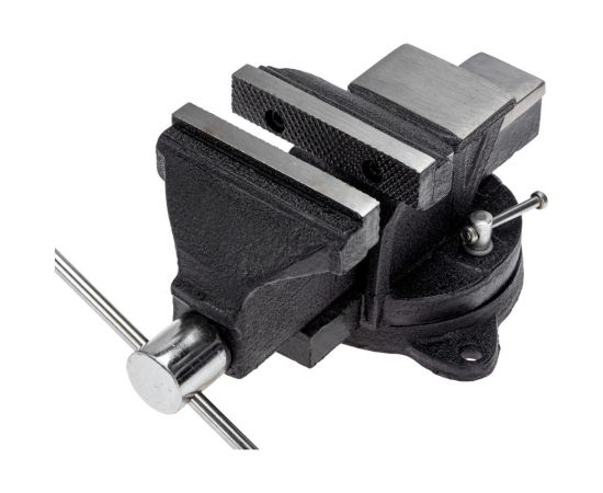 Тиски KRANZ слесарные 100мм, поворотные, с наковальней KR-12-5101 – изображение 4