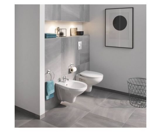 Накладная панель смыва для унитаза Grohe Nova Cosmopolitan размер S, вертикальная, хром 37601000 – изображение 4