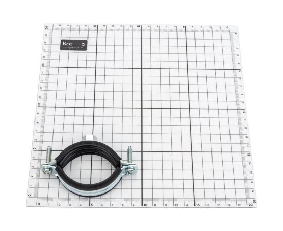 Хомут Walraven оцинкованный, 2S, M8, 47-52 мм, с epdm 33335052 – изображение 4