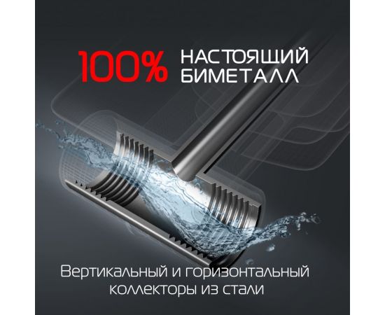 Радиатор ROYAL THERMO Indigo Super+ 500 - 12 секций НС-1274312 – изображение 4