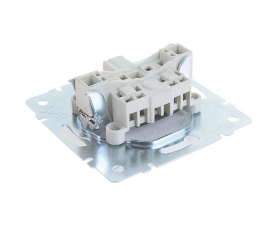 Розетка Lezard KARINA б/ з ПБТ белая 707-0288-121В – изображение 4