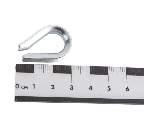 Коуш для стальных канатов КРЕП-КОМП DIN 6899 м3 20шт кск3мф – изображение 4