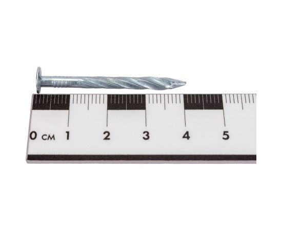 Винтовые гвозди Стройбат 3,0x40 белый цинк 0,5 кг 116260 – изображение 4