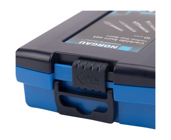 Набор борфрез твердосплавных NORGAU 10 шт. (8 мм) 077200080 – изображение 5