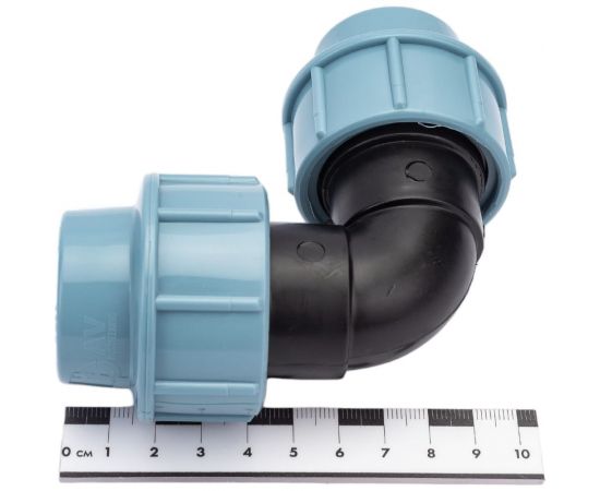 Угольник ПНД компрессионный 25 мм AV Engineering AVE1012525 – изображение 5