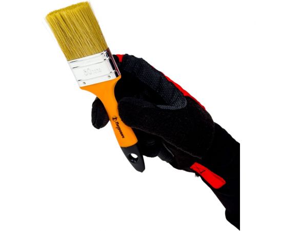 Плоская кисть Петрович 50 мм, смешанная щетина, пластиковая рукоятка 4100002369 – изображение 5