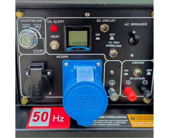 Дизельный генератор STEM Techno s5500de (5,5кв, электростартер, дисплей, подогрев) ГЕН018 – изображение 7