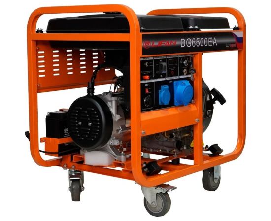 Дизельный генератор LIFAN DG6500EA 00-00157306 – изображение 8