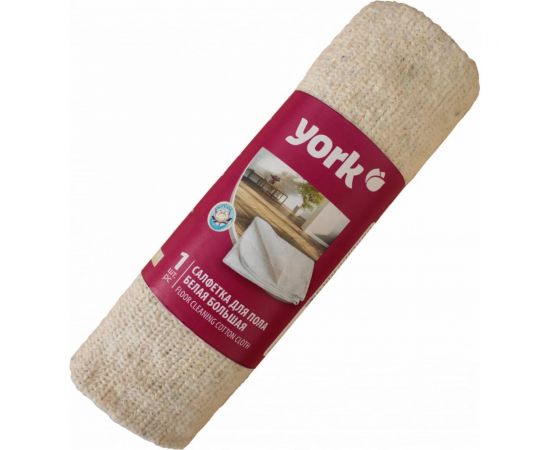 Белая салфетка для пола YORK в рулоне 60х80, плотность 260 гр/м 022230 