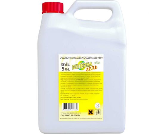 Универсальный гель для сантехники Mister Dez PROFESSIONAL Белизна 5 л 1226 