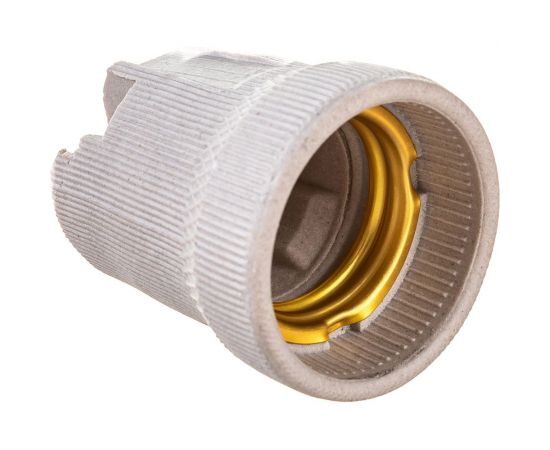 Патрон General Lighting Systems GLH-E27-CER-H-W керамический, Е27 подвесной белый 474007 