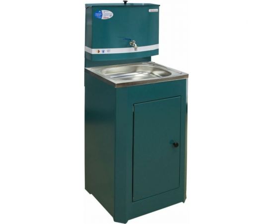 Рукомойник АКВАТЕКС металл, 500x450 лагуна, без ЭВН-20л + мойка нержавейка, в коробе 533362 