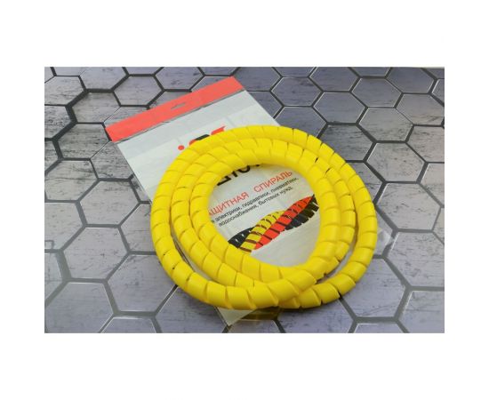 Защитная пластиковая спираль УРДЮГА d20мм желтая URСП20Ж02 