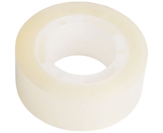 Канцелярская клейкая лента INFORMAT 19 мм, 28 м, прозрачная S19x28 